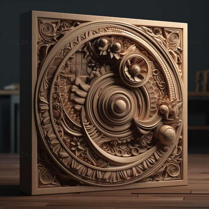 Patterns and decorations (stl Lagynodes 1, PATTERN_1629) 3D models for cnc